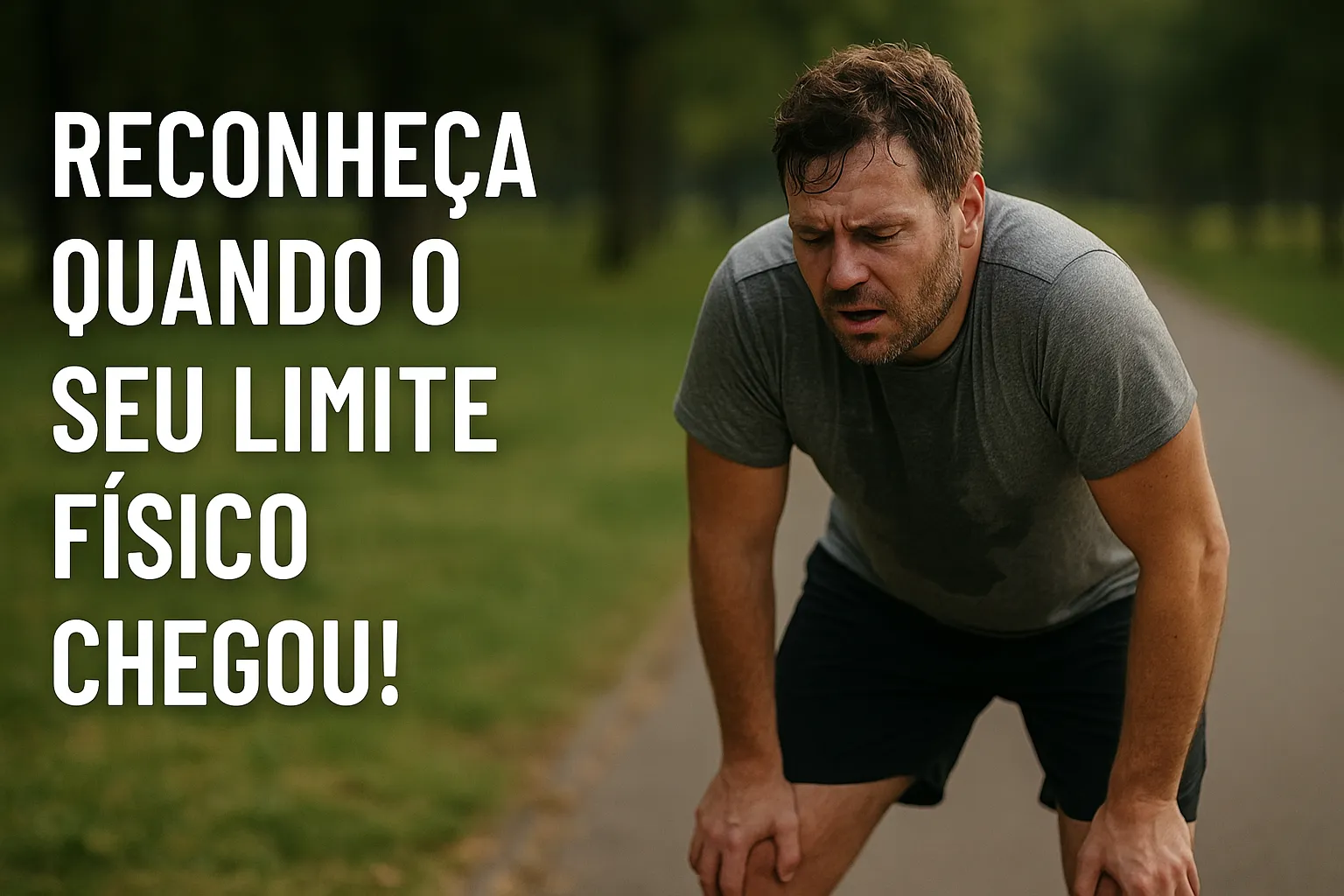 Reconheça quando o seu limite físico chegou!